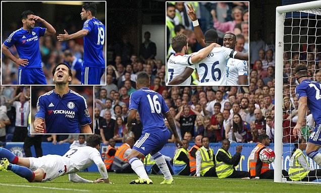 Chelsea Ditekuk Crystal Palace 2-1, Ini Foto-foto Galau Skuad Mourinho